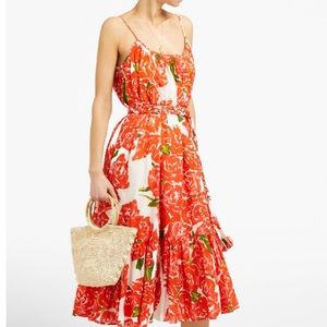 Rhode lea dress in rose